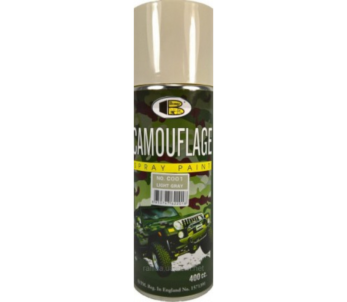 Краска Bosny Camouflage светло-серый (C0001)