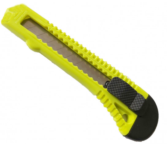 Нож прорезной 18 мм авто замок