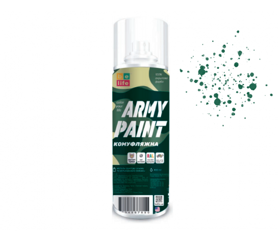 Краска Belife Army Paint зеленый лес (RAL 6031)