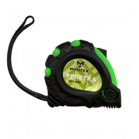 Рулетка прорезиненная 3 м×16 мм