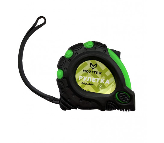 Рулетка прорезиненная 3 м×16 мм