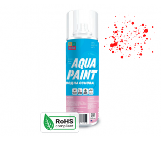 Краска Belife Aqua Paint красная шелковисто матовая (А6)