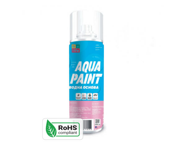 Лак Belife Aqua Paint прозорий шовковисто матовий (А190)