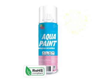 Краска Belife Aqua Paint кремово-желтая шелковисто матовая (А33)