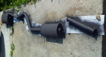 Чем покрасить глушитель и выхлопную трубу?