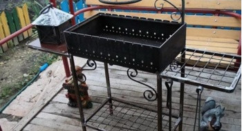 Чем покрасить мангал?