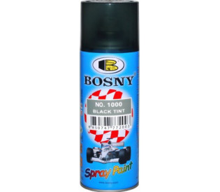 Лак тонировочный Bosny Spray Paint черный (1000)