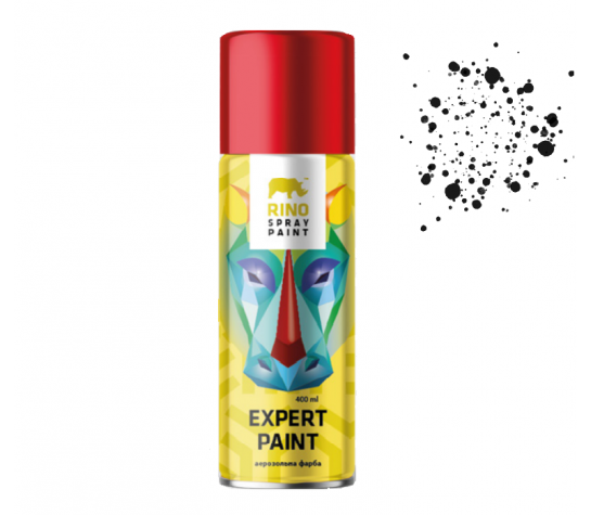 Краска Rino Expert черная RAL 9005
