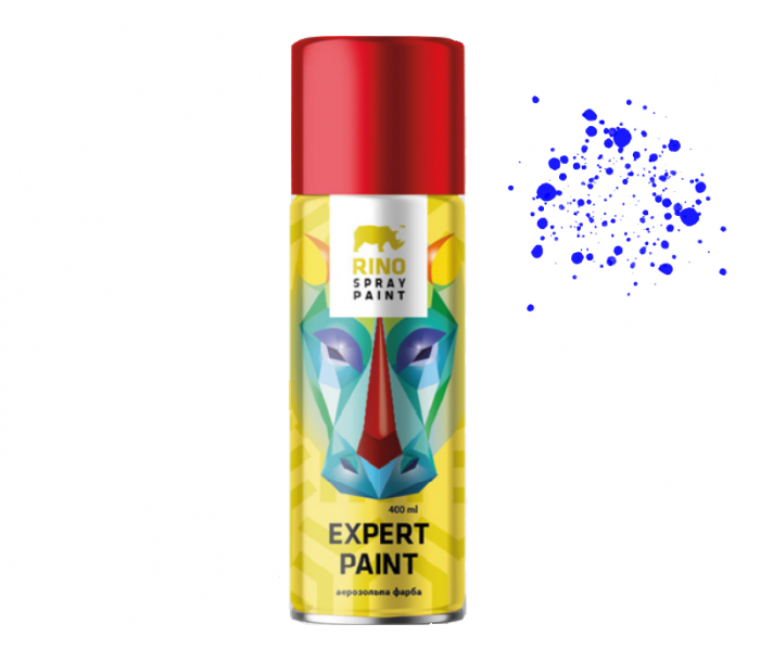Краска Rino Expert синяя RAL 5002