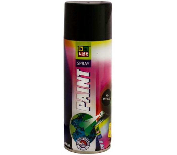 Краска Belife Universal черная матовая (4)