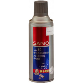 Эмаль аэрозольная для стальных и оцинкованных поверхностей SANVO серебро (317B)