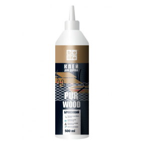 Клей для дерева полиуретановый ПУР (D4-Морской) Belife, 500 мл