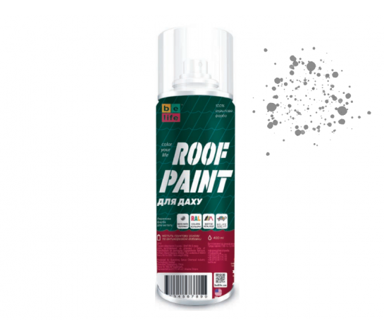 Краска Belife Roof Paint серая (RAL 7004)