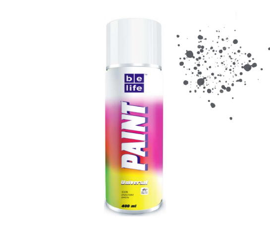 Краска Belife Universal графитовый матовый (RAL 7024)