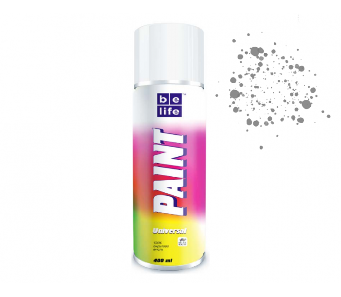 Краска Belife Universal средне-серый матовый (RAL 7011)
